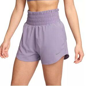 Nike Women's One Dri-FIT Ultra High-Waisted 3" Brief-Lined Shorts